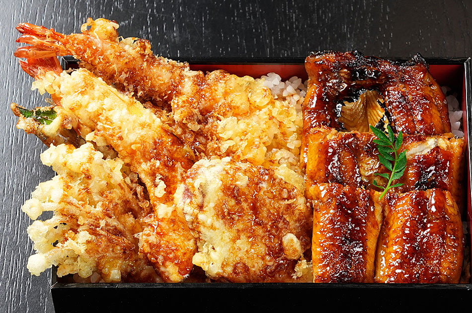 鰻天丼（まんてん）